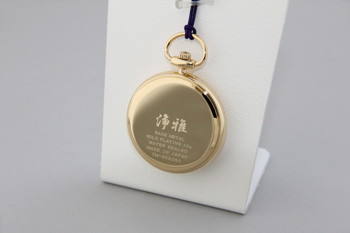 Urushi maki-e watches [JOGA]Jakuchu’s A peony