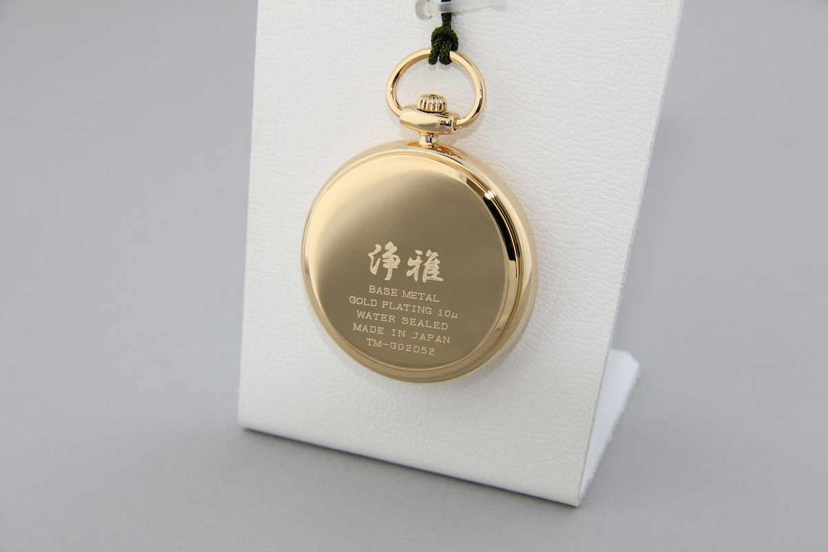 Urushi maki-e watches [JOGA]Jakuchu’s Roses (Ao-makie)