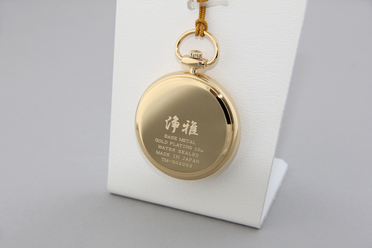 Urushi maki-e watches [JOGA]Jakuchu’s Jakuchu’s Fish (-Octopus)