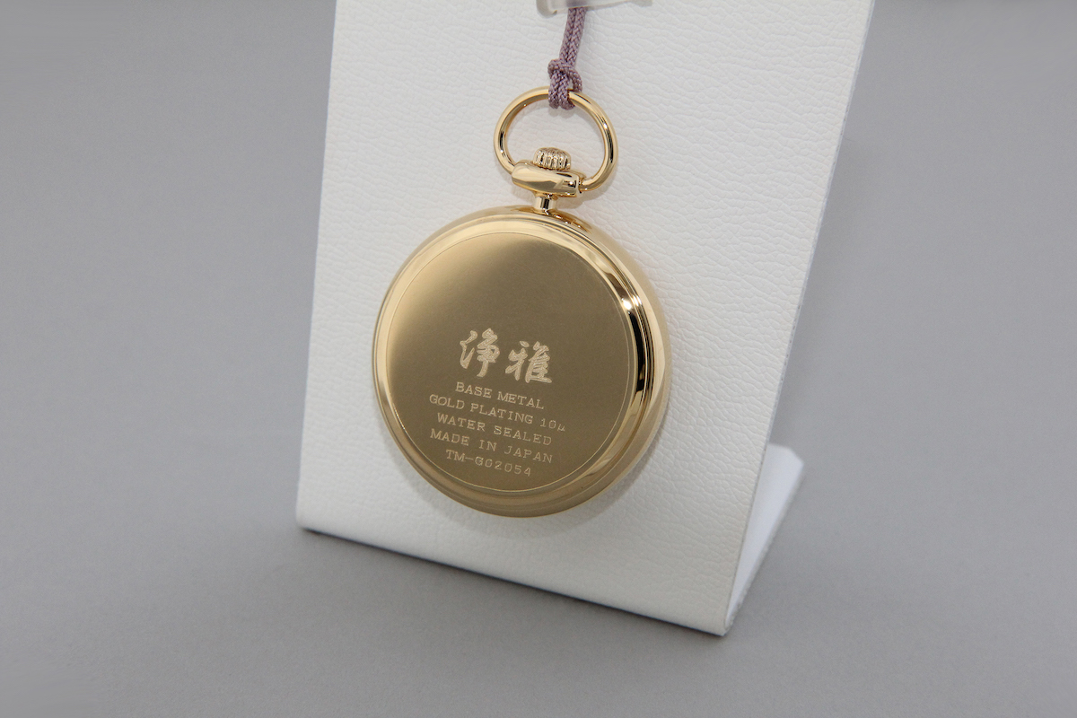 Urushi maki-e watches [Joga] Hishikawa Moronobu's Beauty looking back -Taka maki-e-