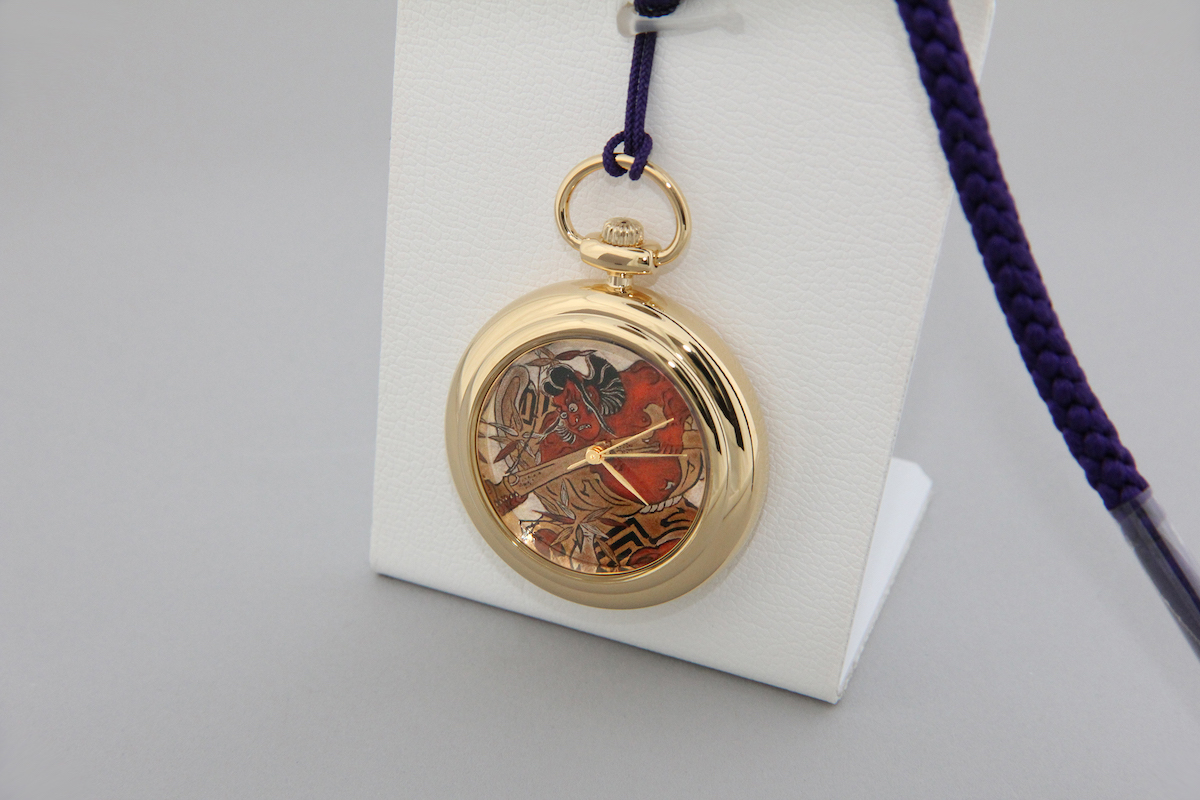 Urushi maki-e watches [JOGA]Torii Kiyomasu's Actor Ichikawa Danjuro 1st as Soga no Goro.  -Taka maki-e-
