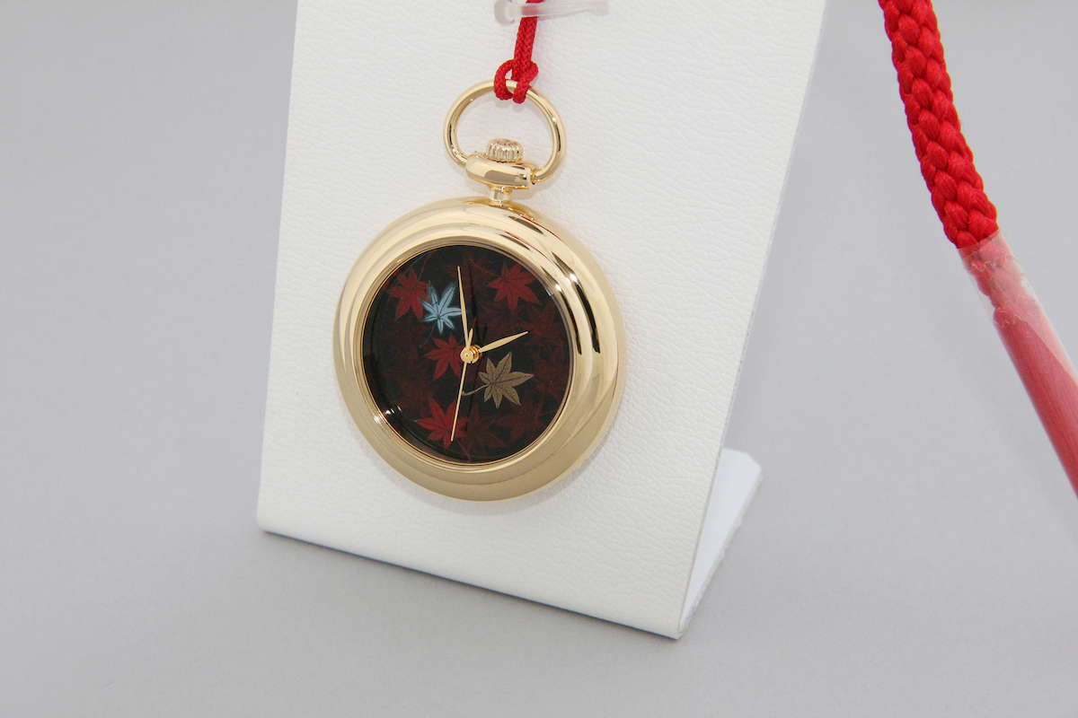 Urushi maki-e watches 