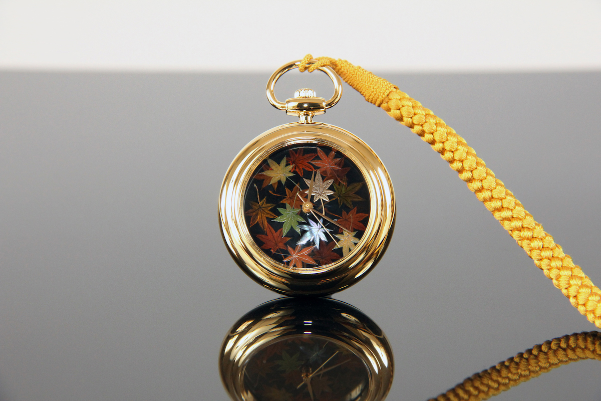 Urushi maki-e watches [Joga] Maple 4 