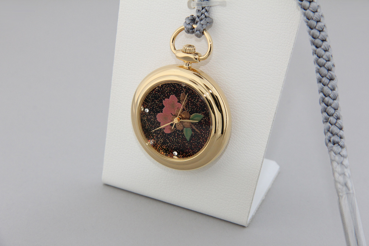 Urushi maki-e watches [JOGA]Cherry Blossoms