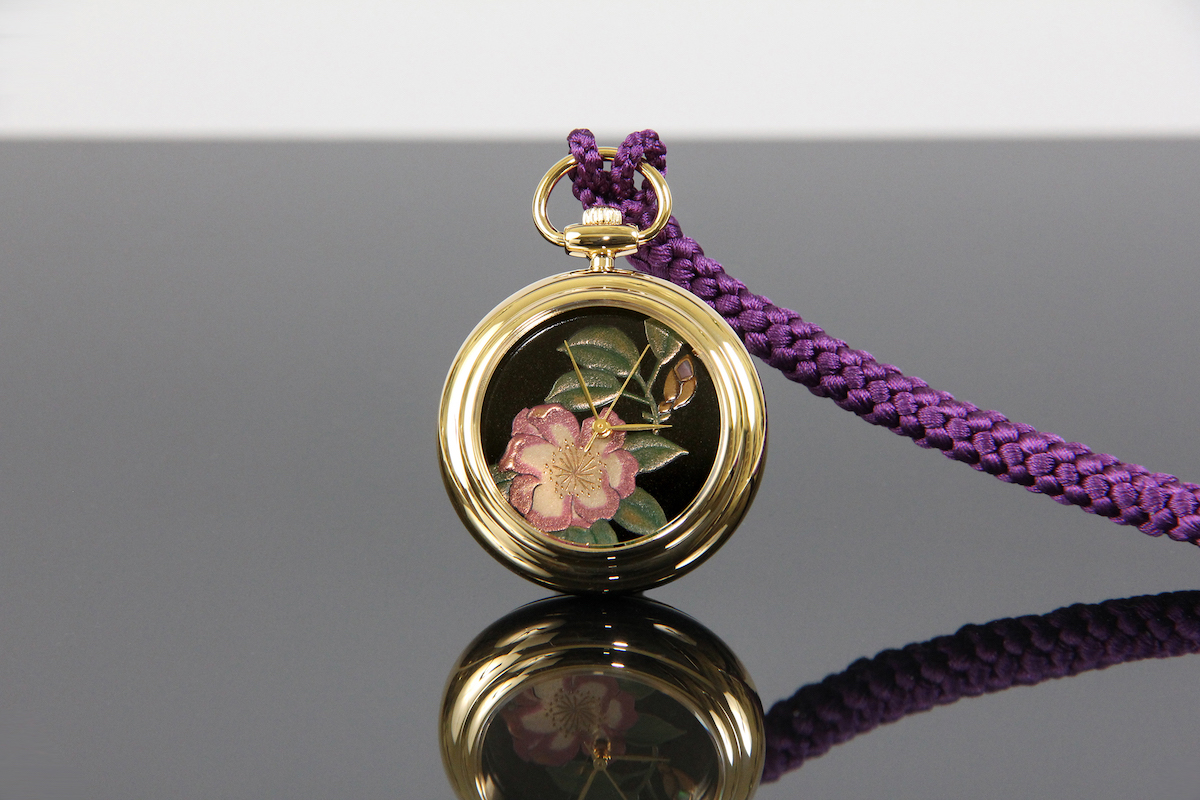 Urushi maki-e watches 