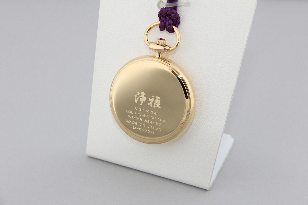 Urushi maki-e watches 