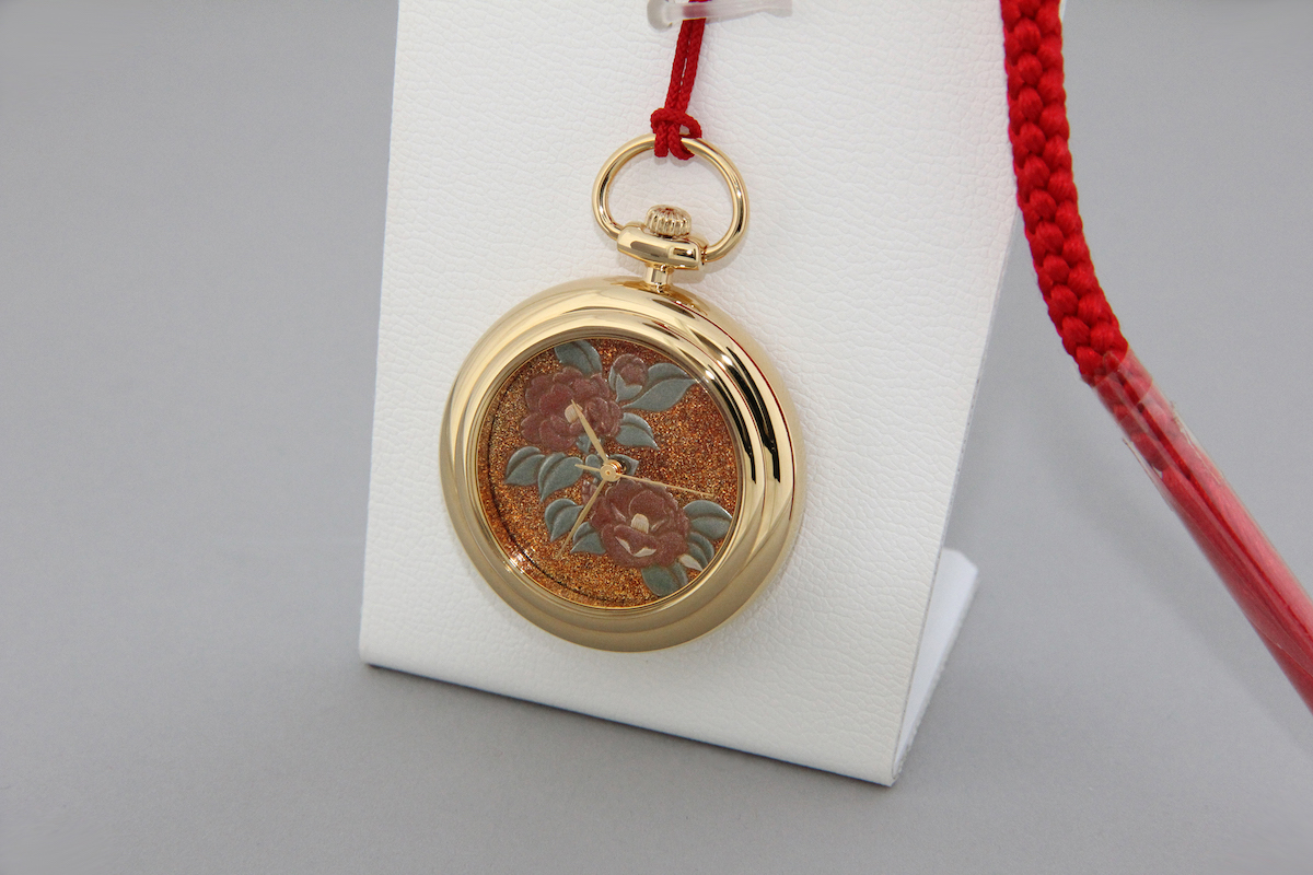 Urushi maki-e watches [JOGA]Camellia
