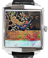Maki-e watch[Monkey-Crab Battle]
