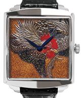 Maki-e watch[Jakuchu’s A Hen]
