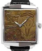 Maki-e watch[Jakuchu’s Birds, Animals, and Flowering Plants(Takamaki-e)]