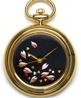 Maki-e watch[Cherry Blossoms in the Air]