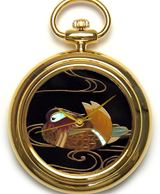 Maki-e watch[Mandarin duck]