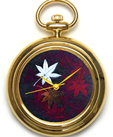 Maki-e watch[Maple 1]
