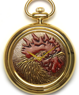 Maki-e watch[Jakuchu’s Rooster and Hen]