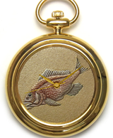 Maki-e watch[Jakuchu’s Fish (-Octopus)]