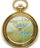 Maki-e watch [Irises]