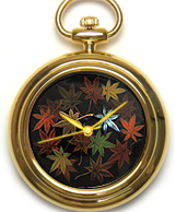 Maki-e watch [Maple 4]